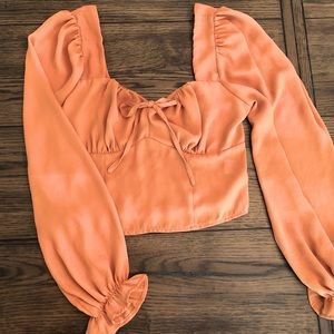 Bustier Style Flowy Top